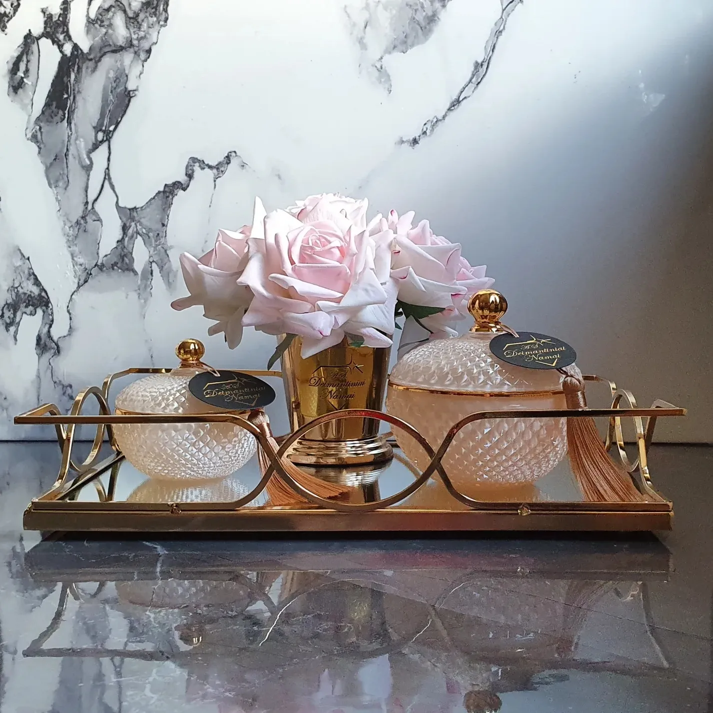 Kreminė žvakė ,,Starry Night L" 115 ml.